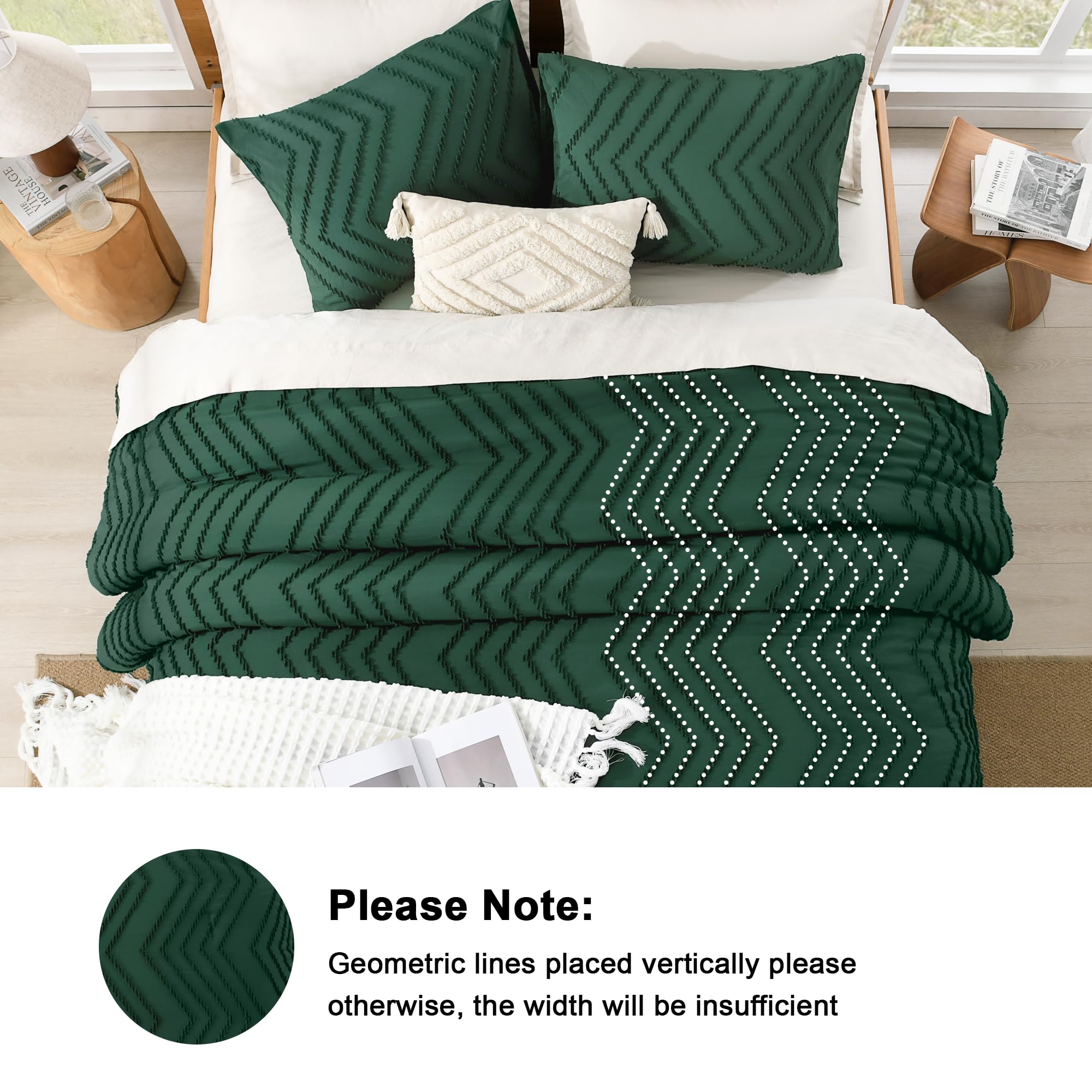 Litanika comforter corner stitching detail illustrates even loft and anti-clump benefit