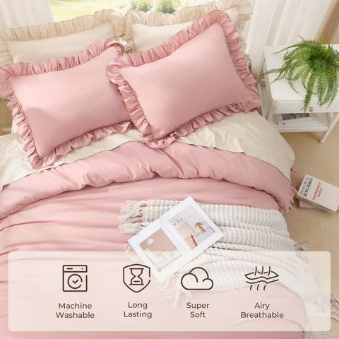 Litanika pillowcase pair detail showing matching finish and softness