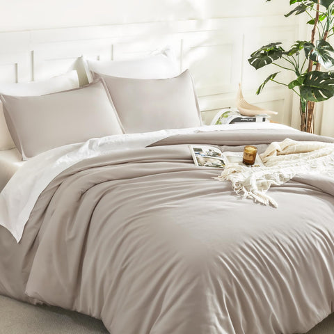 Litanika pillowcases and comforter flatlay showing coordinated set and neat look