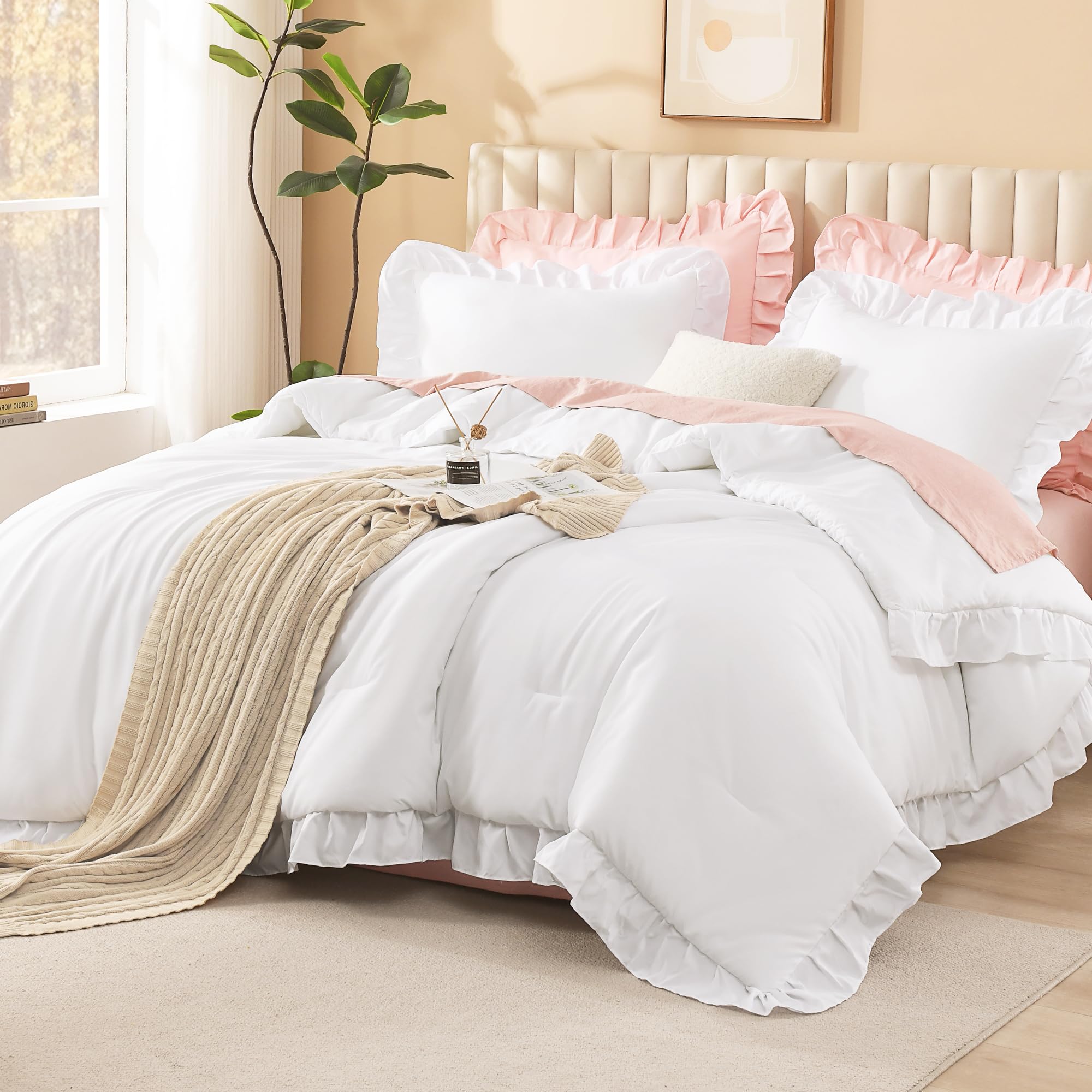 Litanika close-up of ruffle edge highlighting decorative detail and softness