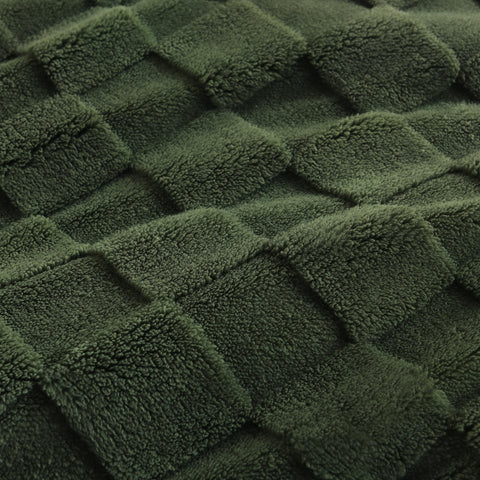 Litanika sherpa fleece closeup showing plush interior for warm, cozy nights