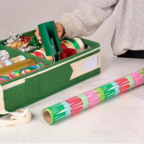 Little ELF in a wrapping station showing convenience while wrapping