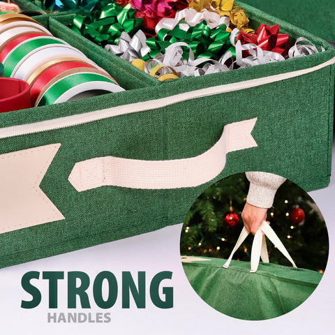 Little ELF open organizer with rolls and ribbons for fast access