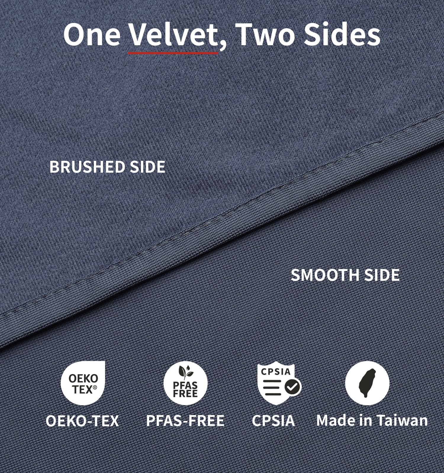 Litume blanket styled on hotel bed showing travel-ready luxury and easy layering convenience