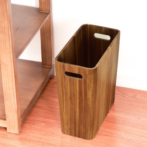 LiTY close-up of acacia wood grain highlighting natural beauty benefit