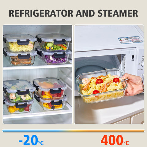 Liuruiyu container held in hand showing 21.6oz portion size for portion control