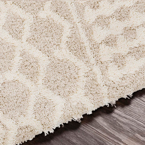 Livabliss scale image of rug under sofa to show actual 4'3" x 5'7" dimensions and fit