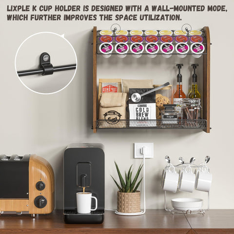 Lixple wall-mounted unit demonstrating secure installation benefit