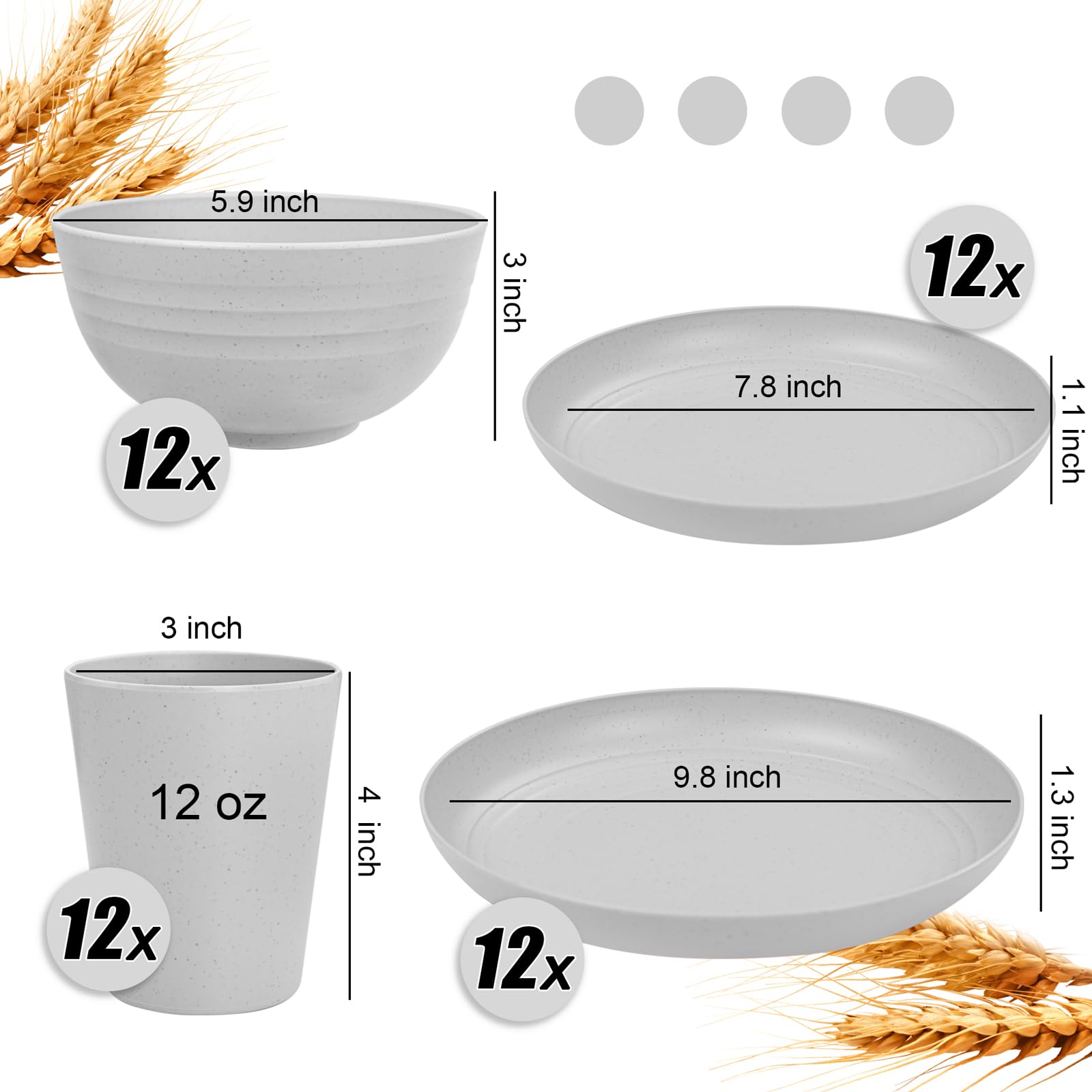 LIYH stacked plates and bowls demonstrating space-saving benefit