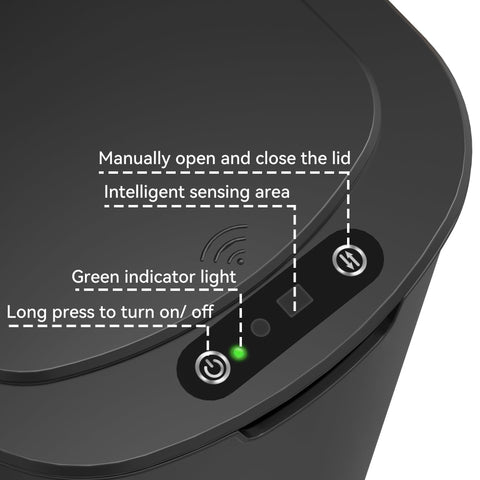 LJIACLEA inner bucket and bag ring detail for secure liners