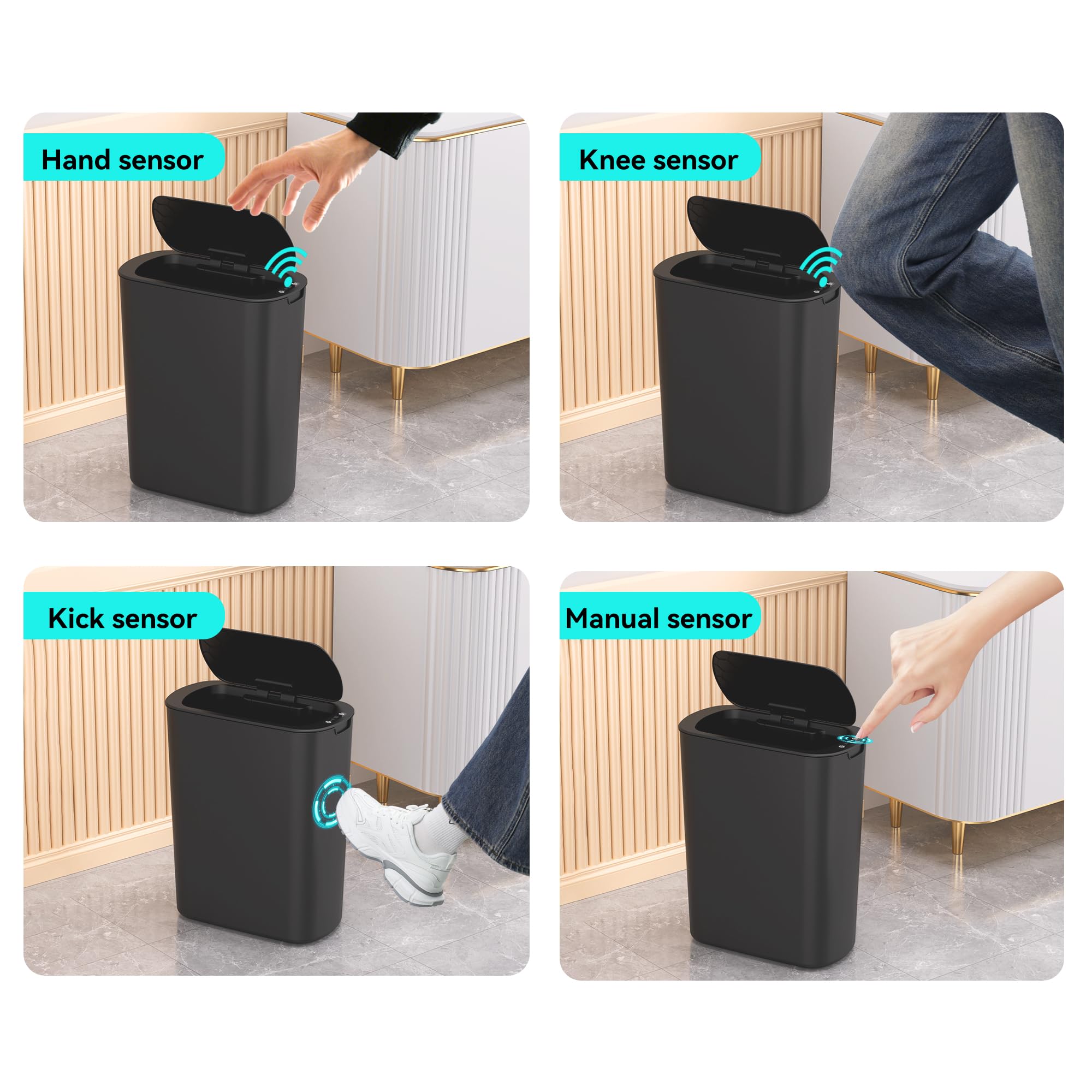 LJIACLEA beside toilet showing size comparison for planning