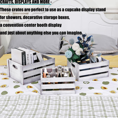 LKMANY crate held by hand showing scale and easy portability benefit