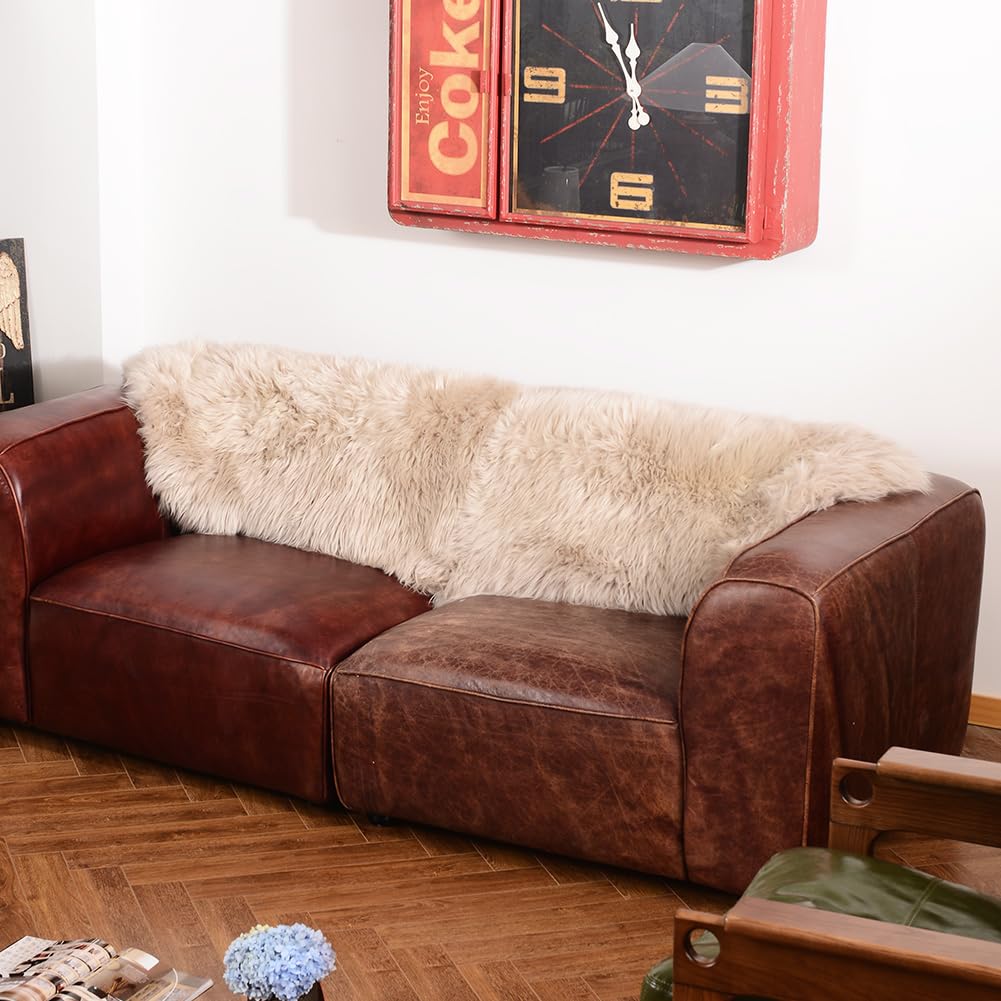 LLB rolled rug beside sofa showing 2x6 ft scale and easy repositioning benefit