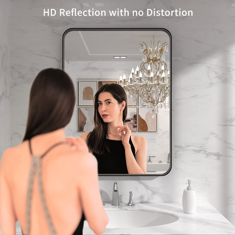LOAAO close-up of HD glass edge highlighting clear reflection benefit
