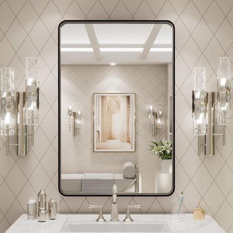 LOAAO packed mirror with foam showing safe delivery and drop-tested protection