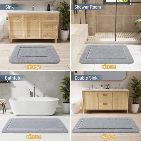 LOCHAS folded mat with care label visible showing easy wash and maintenance benefit
