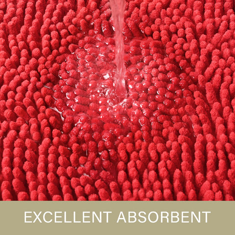 LOCHAS close-up microfiber texture highlighting softness and absorbency