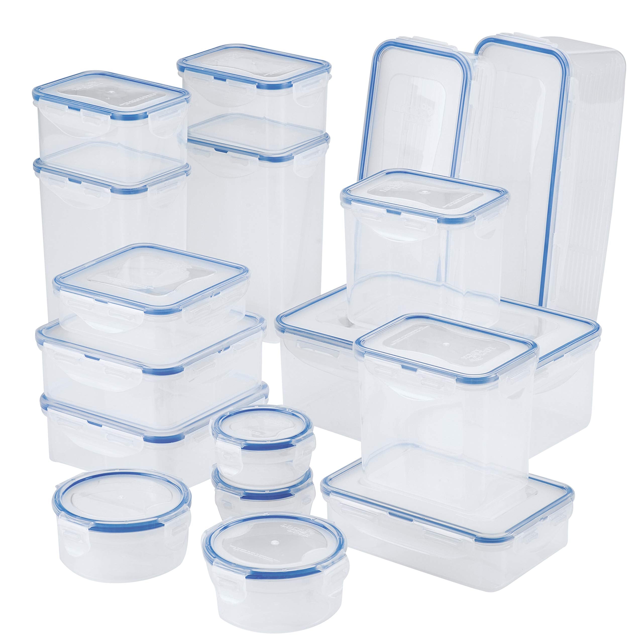 LocknLock containers on dishwasher top rack showing easy cleanup advantage
