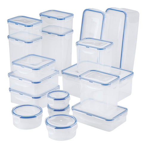 LocknLock containers on dishwasher top rack showing easy cleanup advantage