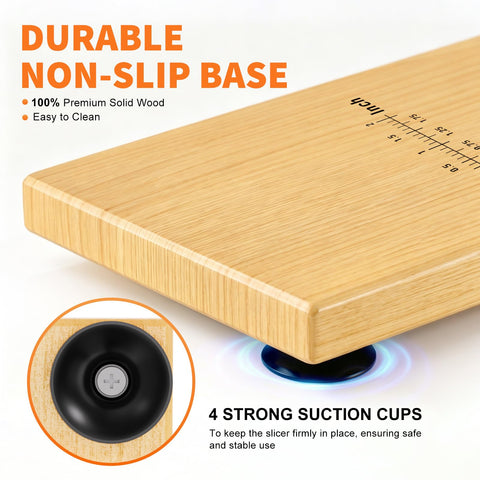 LockTide underside with suction feet ensuring countertop stability and safety