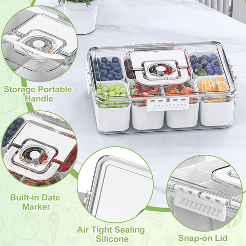 Locliki in-use picnic setting demonstrating convenient chilled serving outdoors