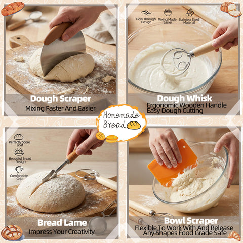 LOCONHA toolset arranged overview illustrating complete accessories for baking