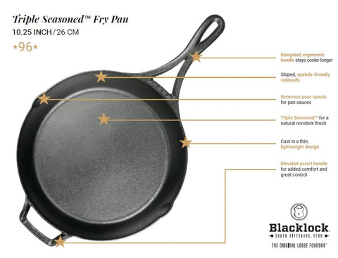 Lodge Blacklock on kitchen counter in lifestyle scene encouraging everyday use