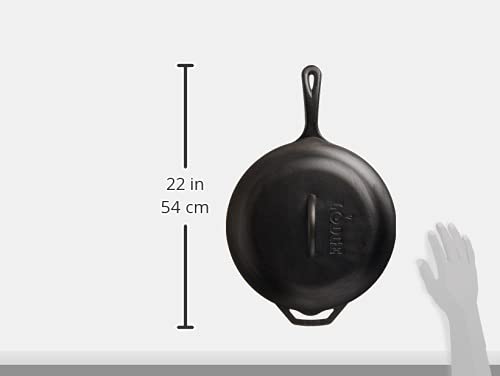 Lodge skillet over campfire demonstrating outdoor cooking versatility and heat control