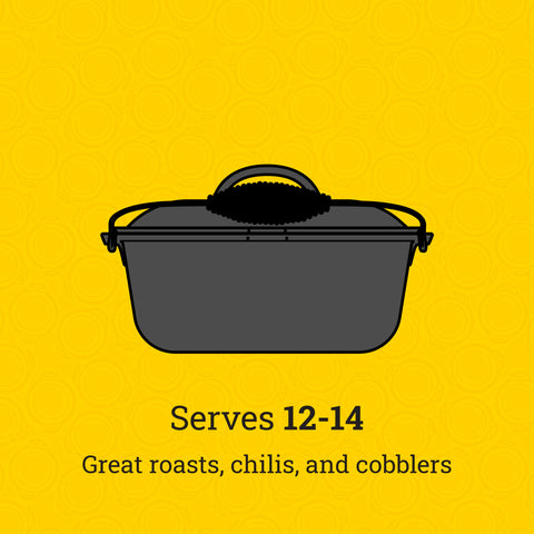 Lodge dutch oven on campfire demonstrating outdoor versatility and even cooking