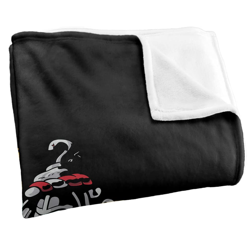 LOGOVISION blanket edge showing double overlock stitching for durability