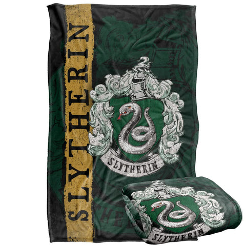 LOGOVISION Slytherin front view showing full house crest and vibrant colors for display