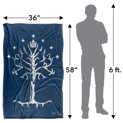 LOGOVISION neatly folded blanket ready for gifting and easy storage