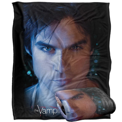 LOGOVISION front view showing Vampire Diaries Damon Eyes design and cozy appeal