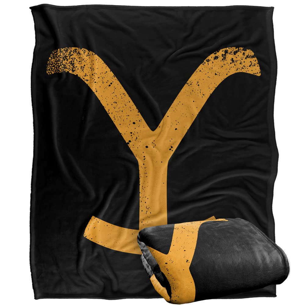 LOGOVISION blanket front view showing design and cozy appeal