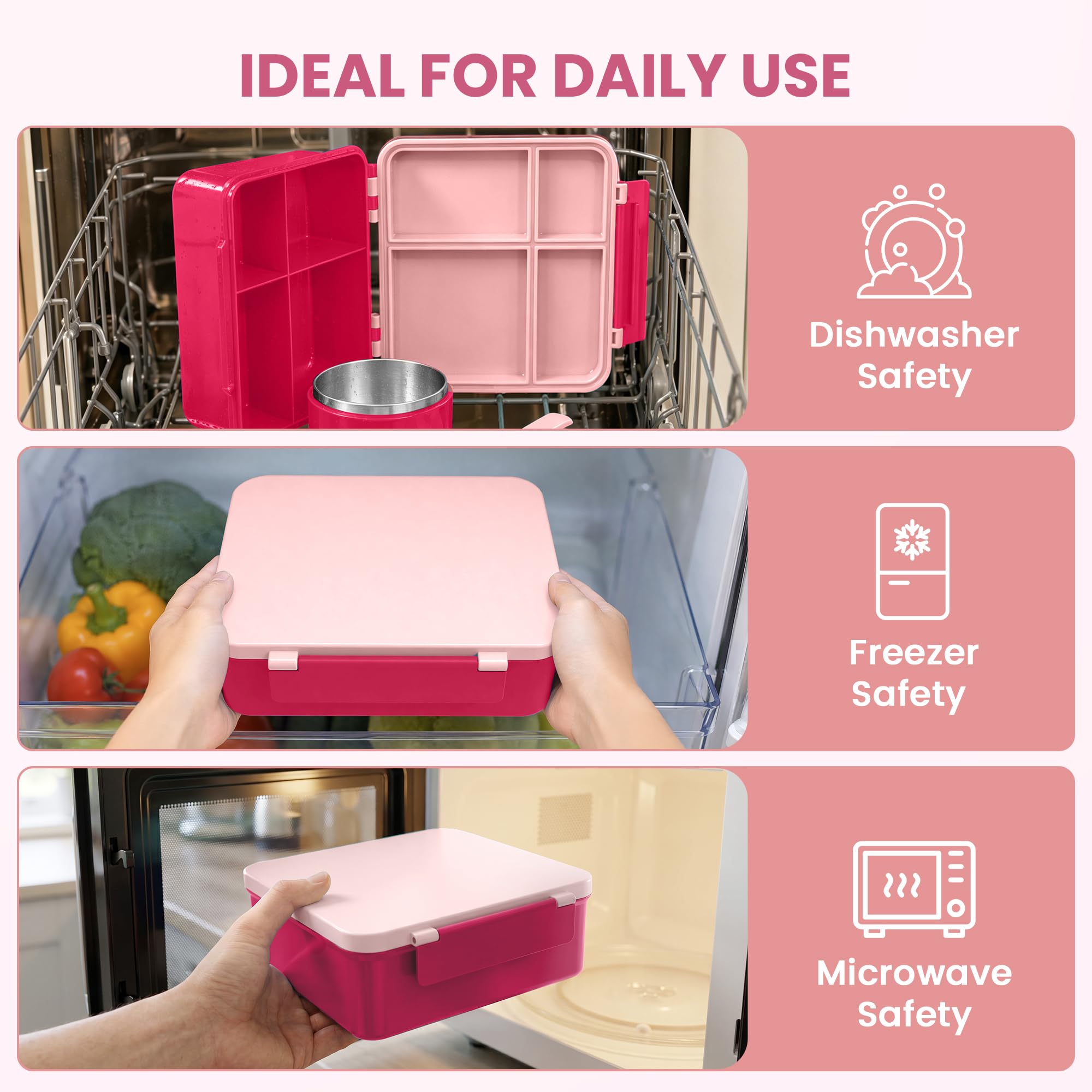 LOHASOK lid seal and lock detail demonstrating leakproof silicone ring protection