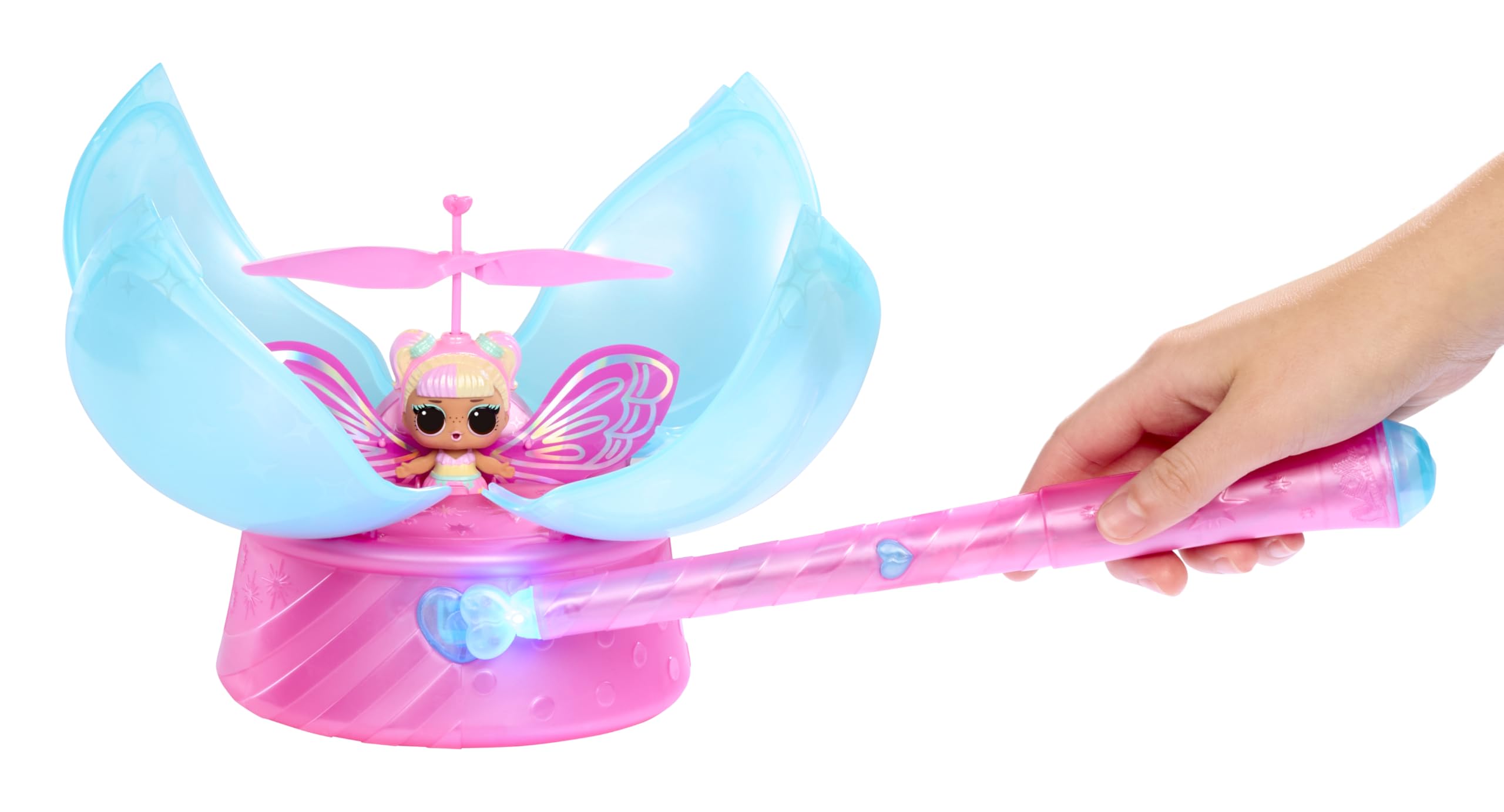 L.O.L. Surprise! magic wand in hand demonstrating easy steering control