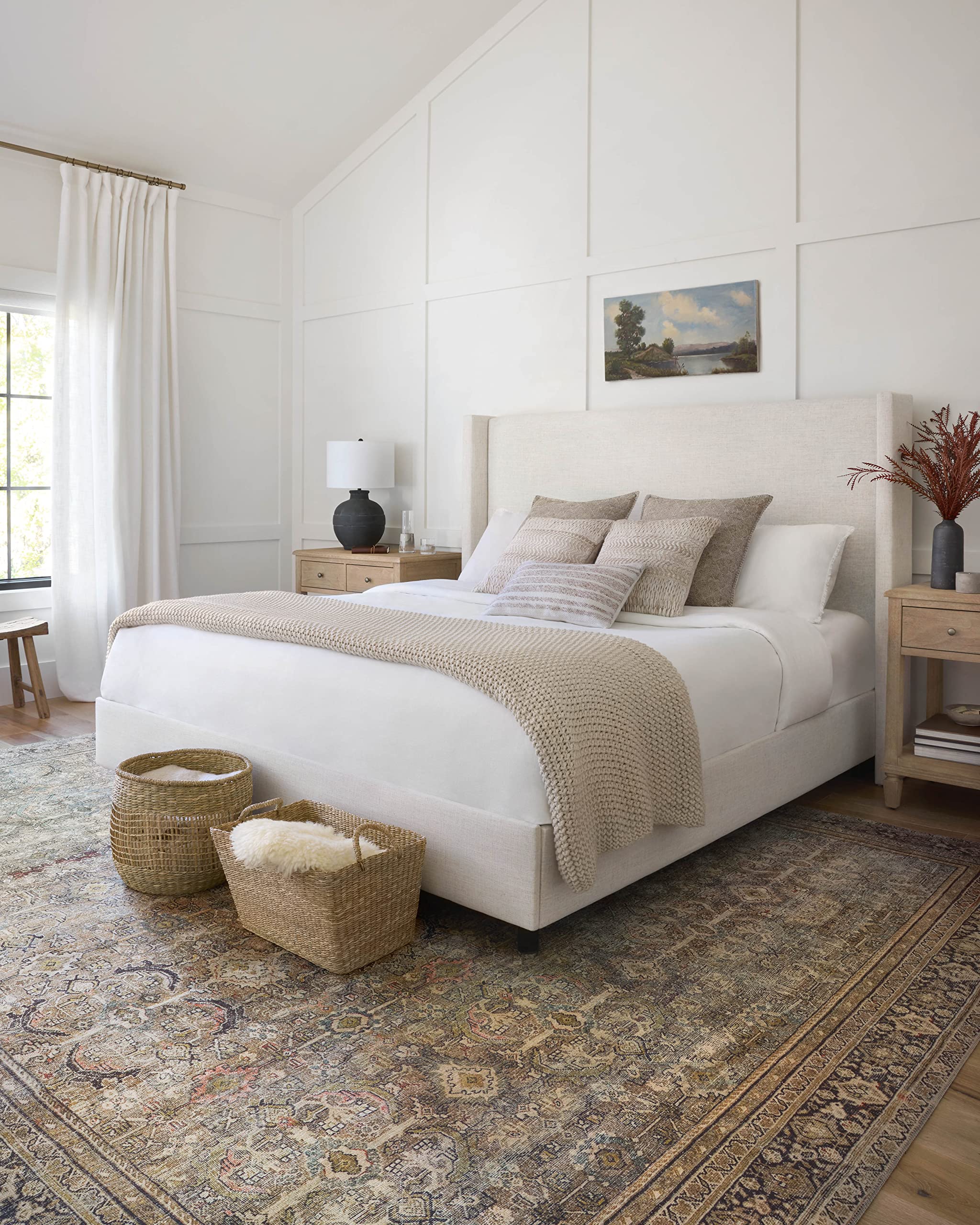 Loloi Layla close-up pile texture highlighting polyester softness and durability