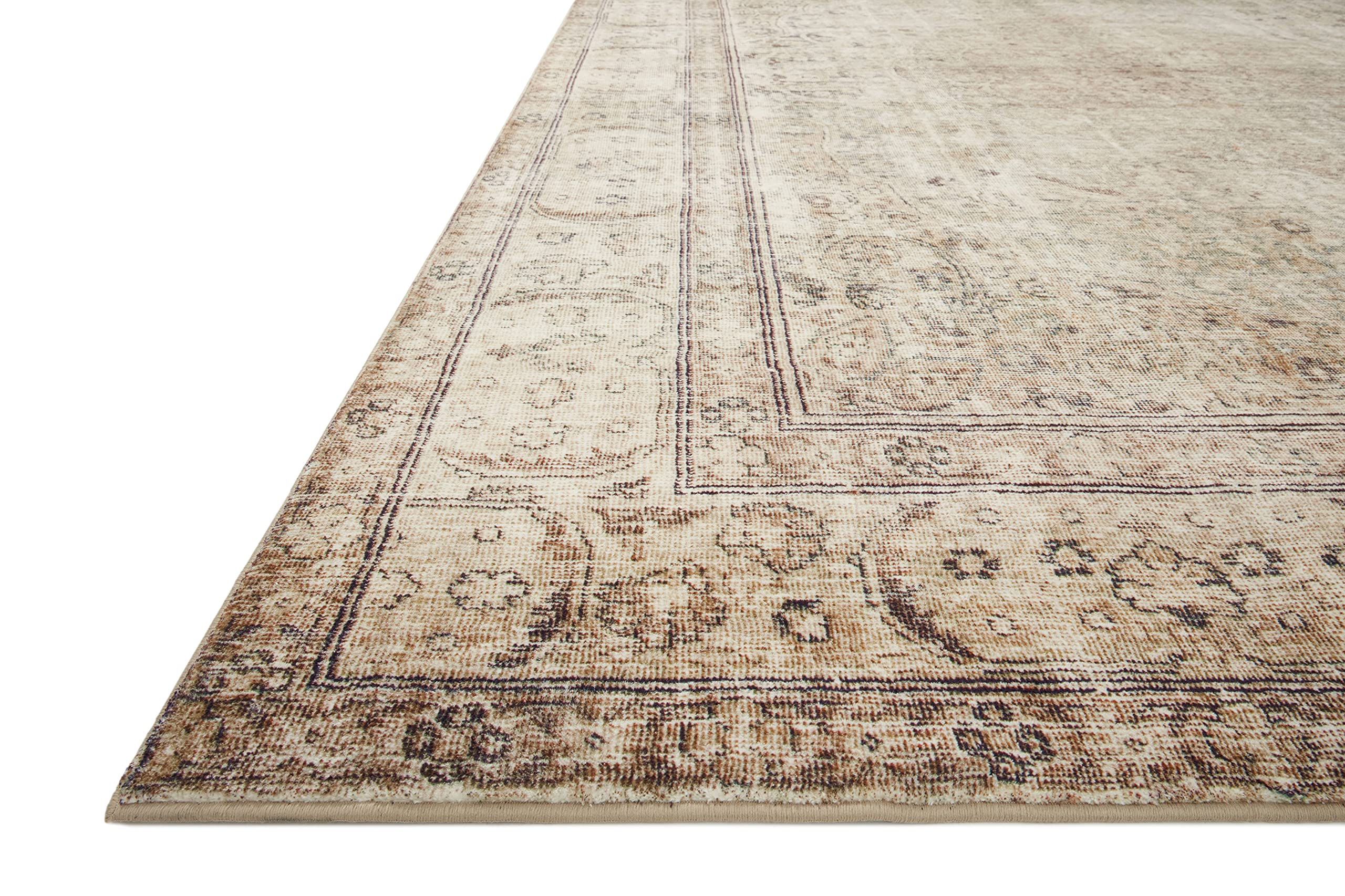 Loloi Margot pattern detail highlighting vintage motifs and depth