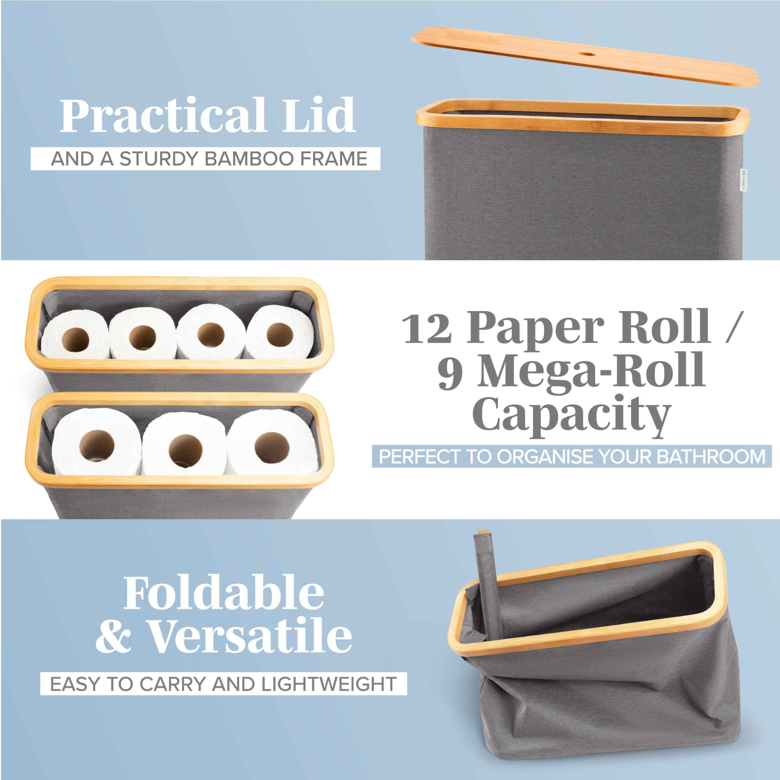 Lonbet side profile highlighting foldable sides for space-saving benefit