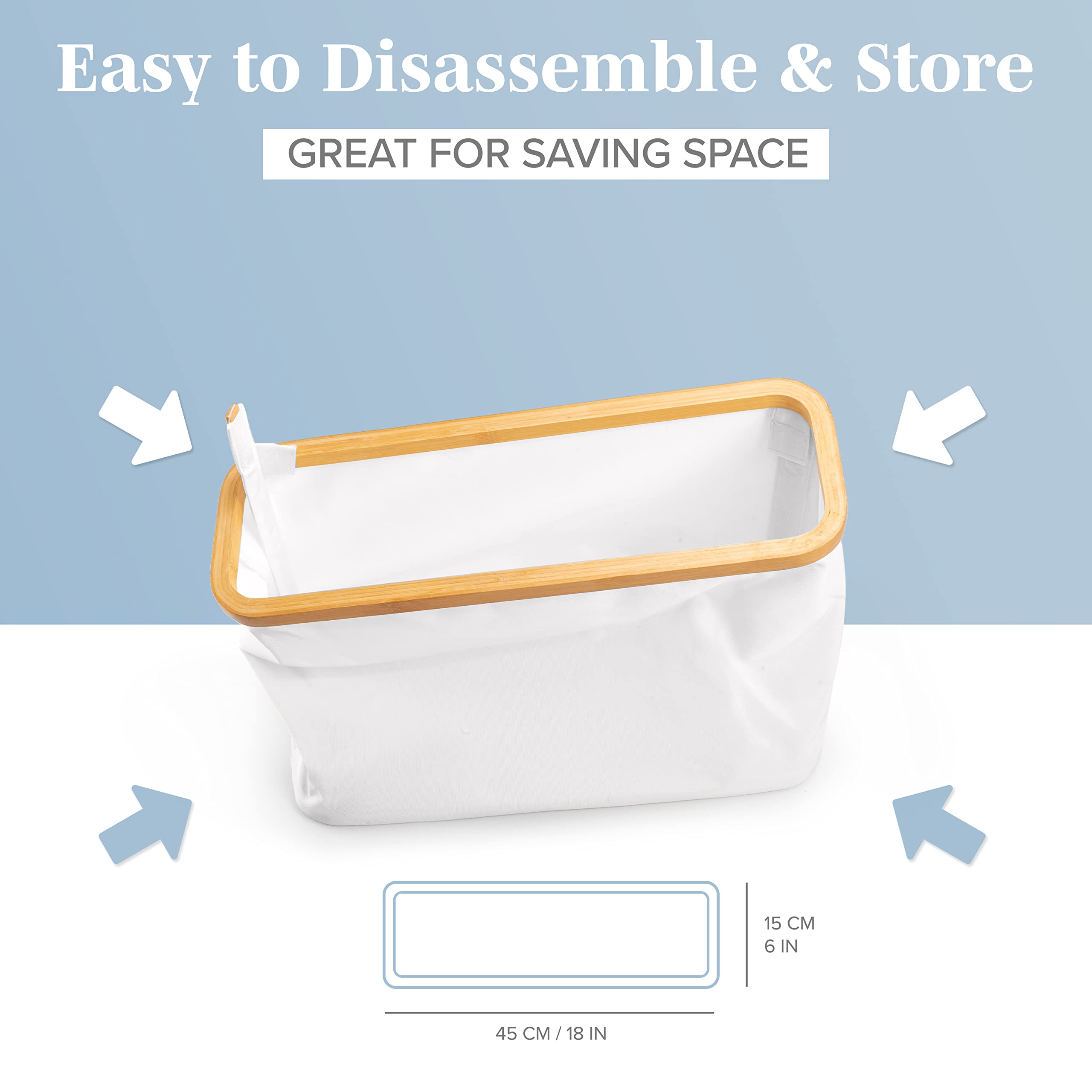 Lonbet open top filled with toilet rolls for easy access and concealment