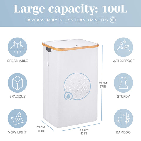 Lonbet removable inner bag pulled out for easy transport and washing benefit