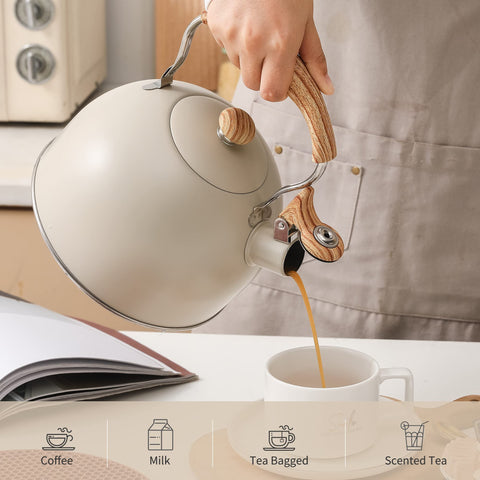 Lonffery kettle base illustrating induction and stovetop compatibility benefit