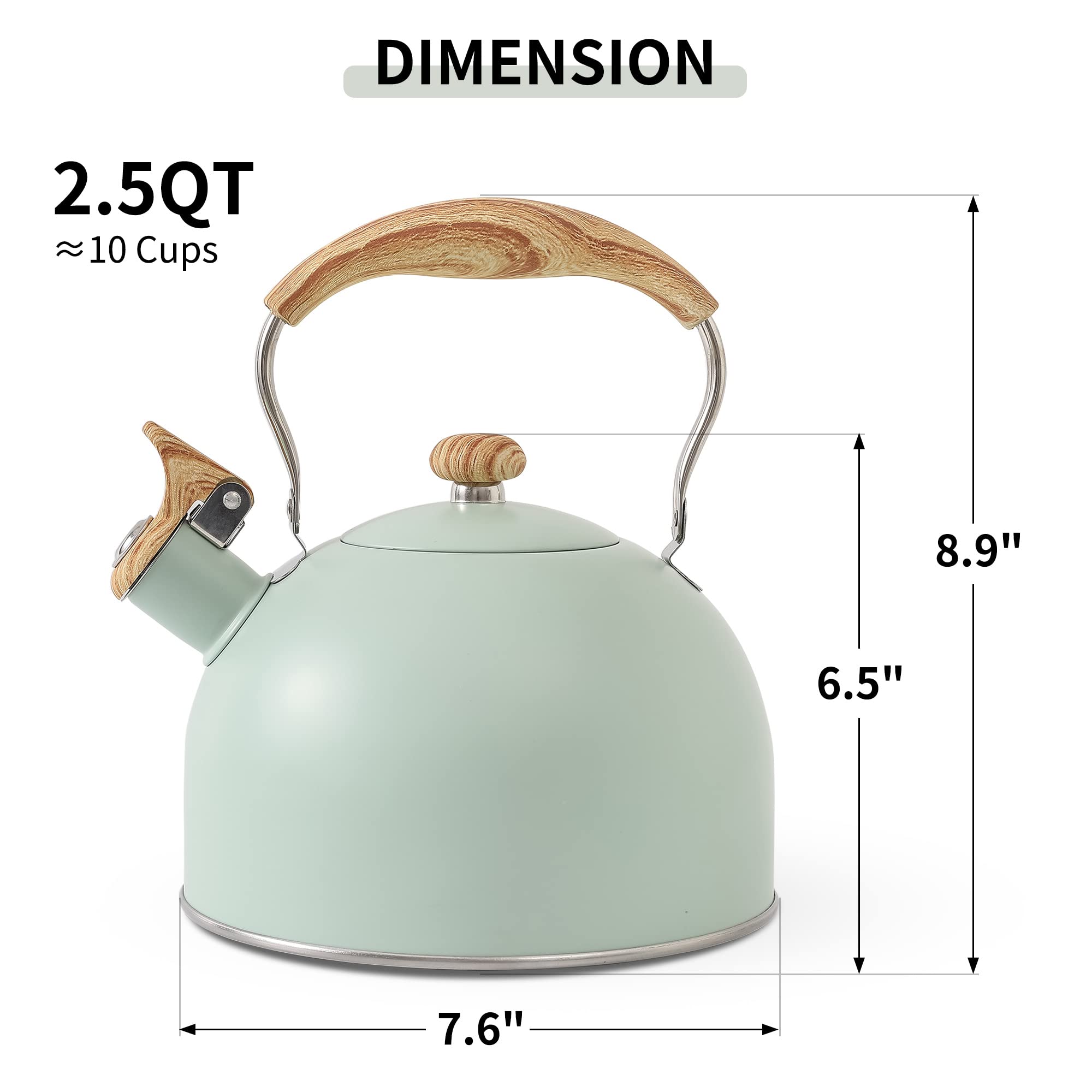 Lonffery silicone insulation pad beside kettle for safe hot-surface protection