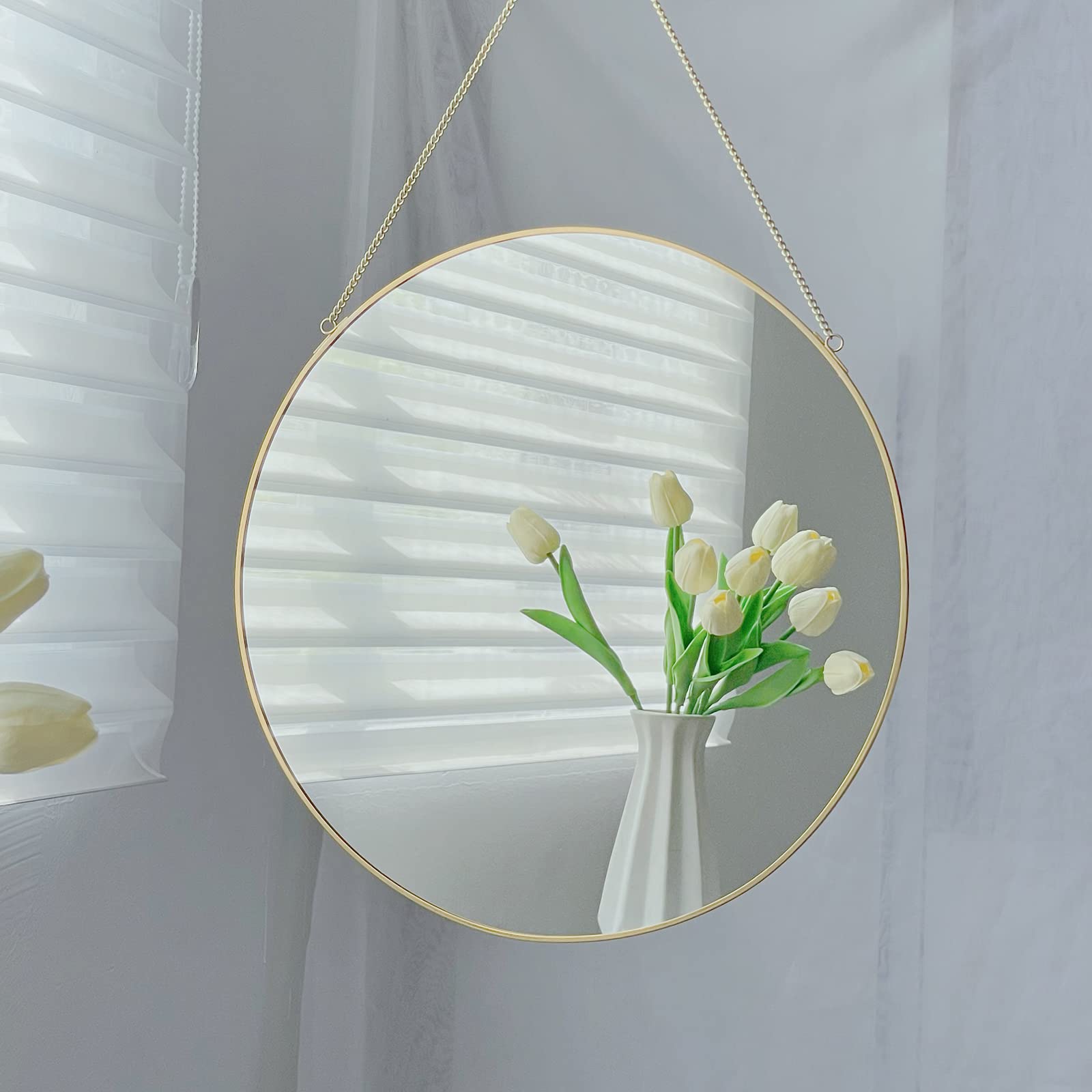 LONGWIN frame closeup showing gold metal edge benefit: durable modern finish
