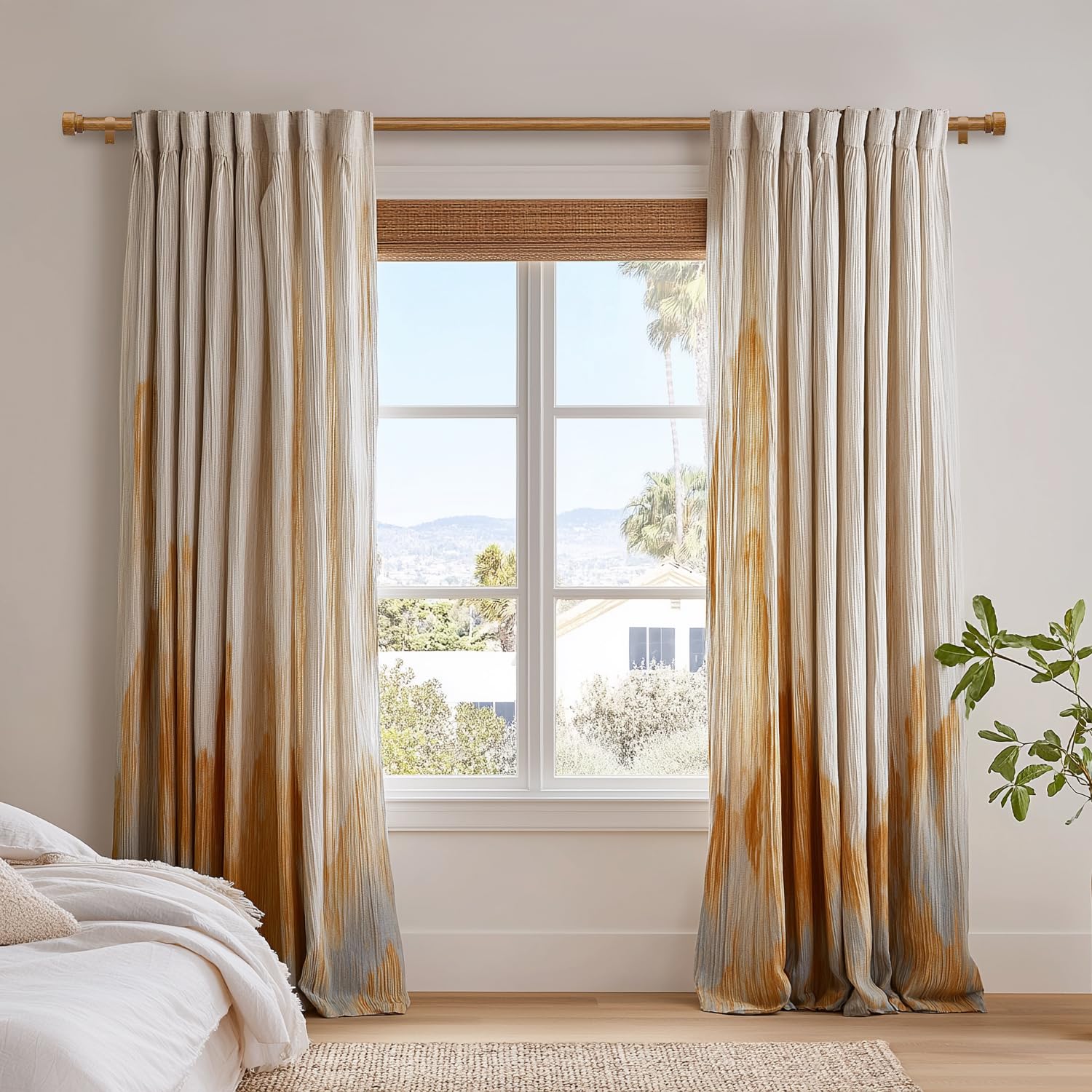 Lootkell close-up hand-painted wood grain highlighting natural wood look
