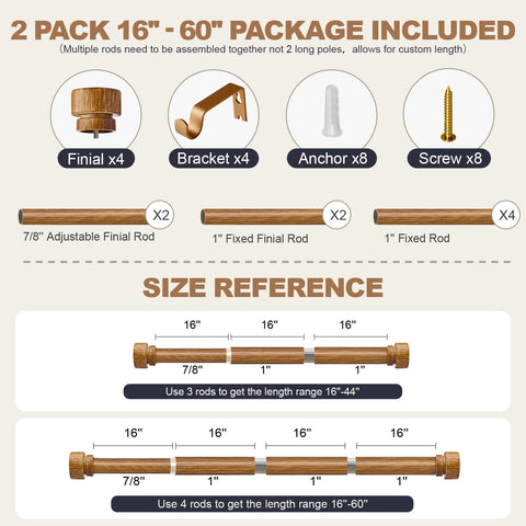 Lootkell rod supporting heavy drape weight, demonstrates capable load-bearing up to 33 lb
