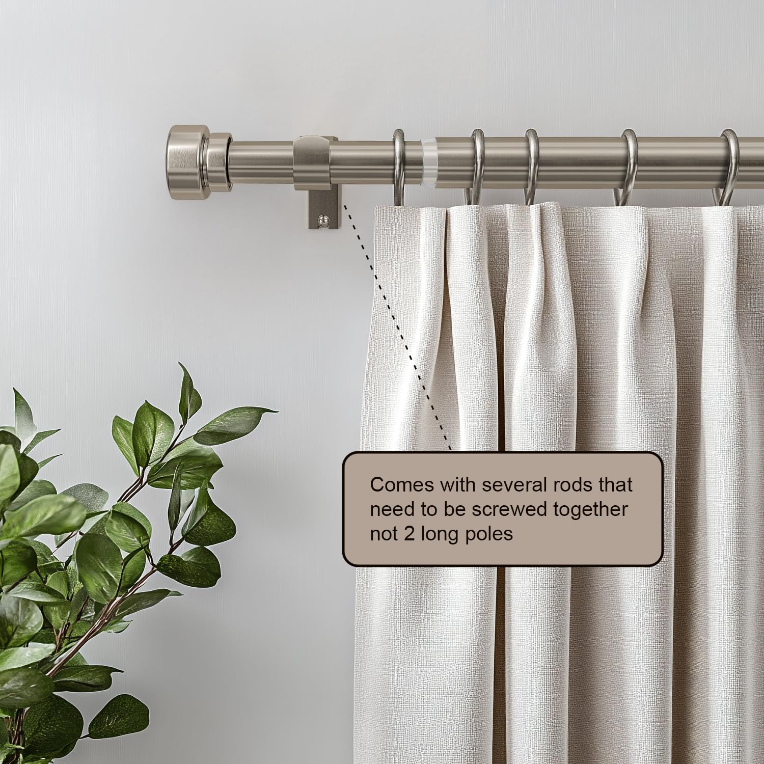 Lootkell telescoping rod extension showing adjustable sections for custom lengths