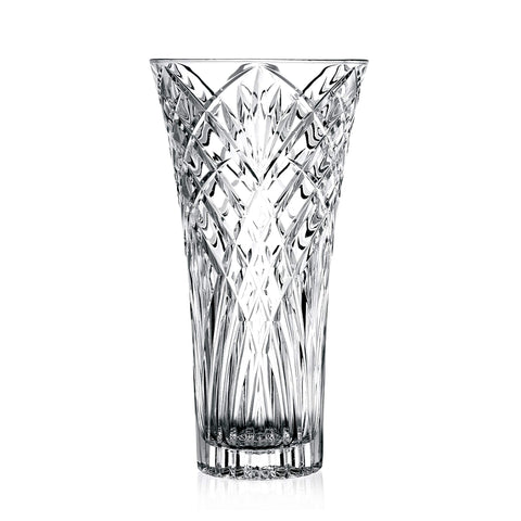 Lorren Home Trends front view showing elegant cut crystal and light reflection benefit