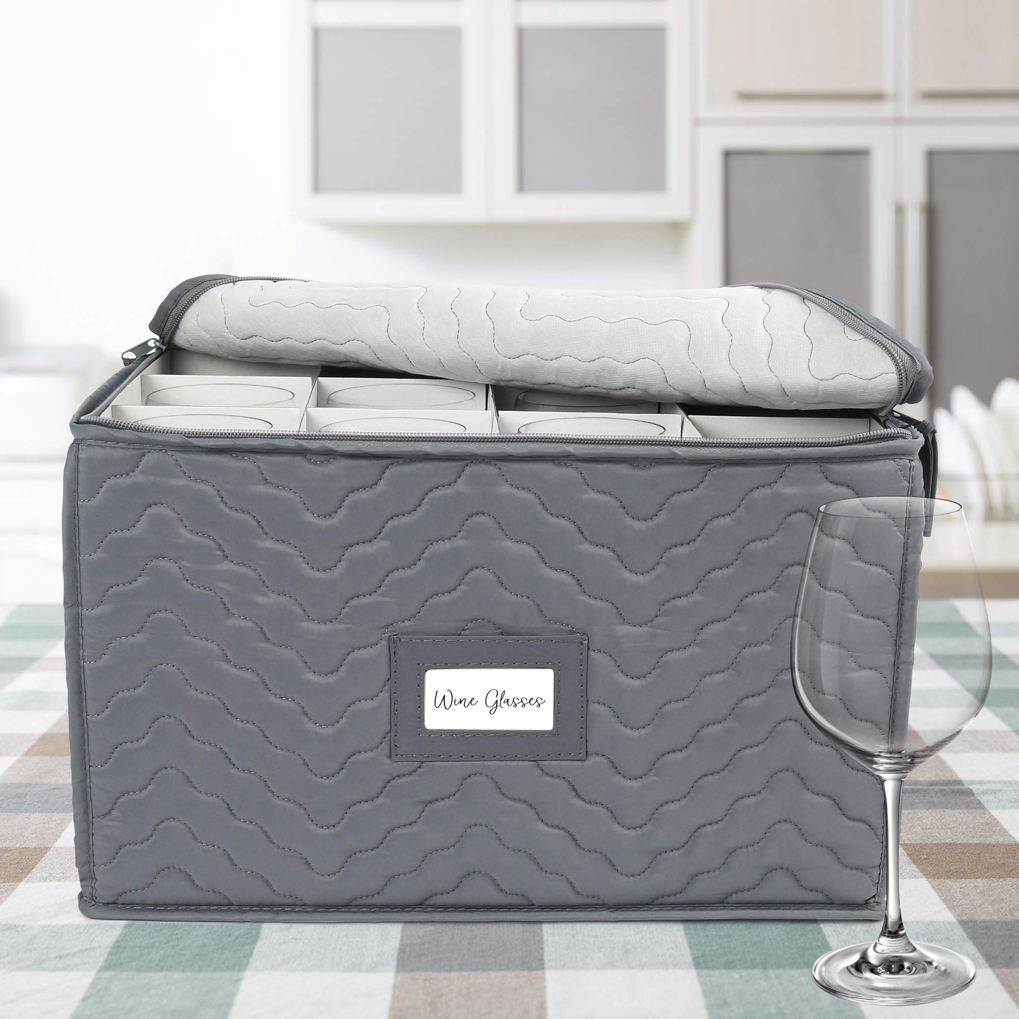 LotFancy case being carried to an event highlighting easy transport convenience