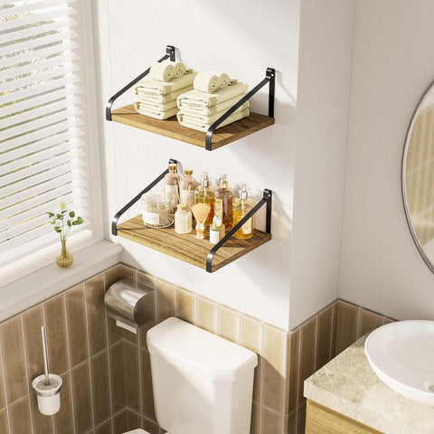 Love-KANKEI shelf staged with plants and books showing deep 12-inch surface benefit